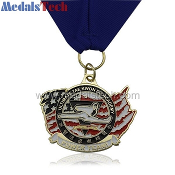 Custom cheap novelty metal soft enamel medals