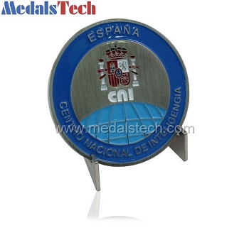 Custom cheap antique znic CNI challenge coins