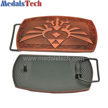 High quality new design custom antique copper belt buckles