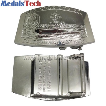 High quality custom unique silver men belt buckles