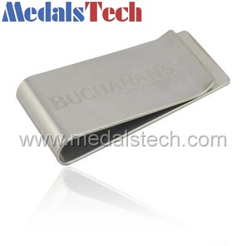 Novelty cheap stainless steel blank money clips